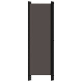 NNEVL 4-Panel Room Divider Anthracite 200x180 cm