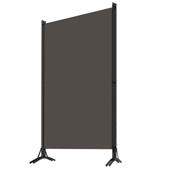 NNEVL 3-Panel Room Divider Anthracite 260x180 cm