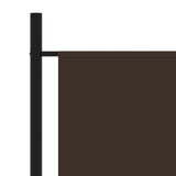 NNEVL 1-Panel Room Divider Brown 175x180 cm