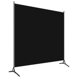 NNEVL 1-Panel Room Divider Black 175x180 cm