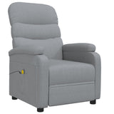 NNEVL Massage Chair Light Grey Fabric