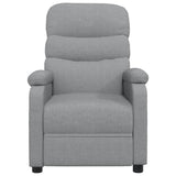 NNEVL Massage Chair Light Grey Fabric