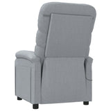 NNEVL Massage Chair Light Grey Fabric