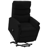 NNEVL Stand-up Recliner Black Faux Leather