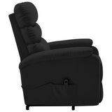 NNEVL Stand-up Recliner Black Faux Leather