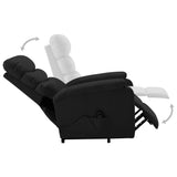 NNEVL Stand-up Recliner Black Faux Leather