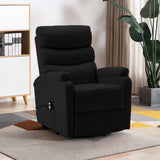 NNEVL Stand-up Recliner Black Faux Leather