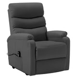 NNEVL Stand-up Recliner Anthracite Faux Leather
