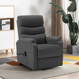NNEVL Stand-up Recliner Anthracite Faux Leather