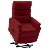 NNEVL Stand-up Recliner Wine Red Faux Leather