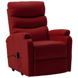NNEVL Stand-up Recliner Wine Red Faux Leather