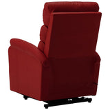 NNEVL Stand-up Recliner Wine Red Faux Leather