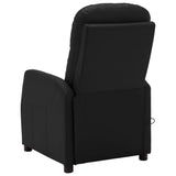 NNEVL Massage Reclining Chair Black Faux Leather