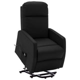 NNEVL Stand-up Recliner Black Faux Leather