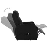 NNEVL Stand-up Recliner Black Faux Leather