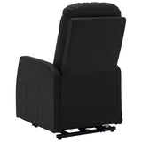 NNEVL Stand-up Recliner Black Faux Leather