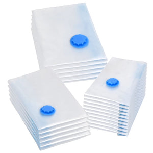 NNEVL Vacuum Travel Storage Bags Clothing Bags 3 Sizes 20 pcs