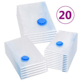 NNEVL Vacuum Travel Storage Bags Clothing Bags 3 Sizes 20 pcs