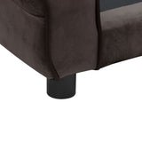 NNEVL Dog Sofa Brown 72x45x30 cm Plush