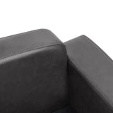 NNEVL Dog Sofa Grey 80x50x40 cm Faux Leather
