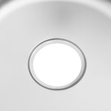 NNEVL Kitchen Sink with Overflow Hole Stainless Steel