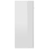 NNEVL Sideboard High Gloss White 105x30x75 cm Engineered Wood