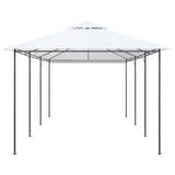 NNEVL Gazebo 600x298x270 cm White 180g/m²