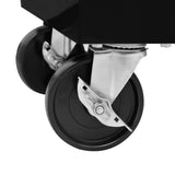 NNEVL Workshop Tool Trolley with 5 Drawers Black