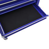 NNEVL Tool Trolley with 4 Drawers Steel Blue