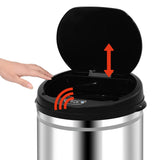 NNEVL Automatic Sensor Dustbin 30 L Stainless Steel