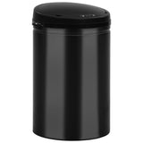 NNEVL Automatic Sensor Dustbin 30 L Carbon Steel Black