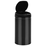 NNEVL Automatic Sensor Dustbin 50 L Carbon Steel Black