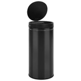 NNEVL Automatic Sensor Dustbin 80 L Carbon Steel Black