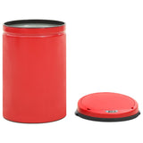 NNEVL Automatic Sensor Dustbin 30 L Carbon Steel Red