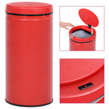 NNEVL Automatic Sensor Dustbin 70 L Carbon Steel Red