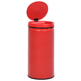 NNEVL Automatic Sensor Dustbin 70 L Carbon Steel Red