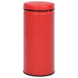 NNEVL Automatic Sensor Dustbin 80 L Carbon Steel Red