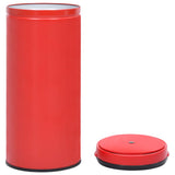 NNEVL Automatic Sensor Dustbin 80 L Carbon Steel Red