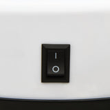NNEVL Automatic Sensor Dustbin 30 L Carbon Steel White