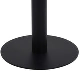 NNEVL Bistro Table Dark Brown 50x50 cm MDF