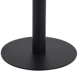 NNEVL Bistro Table Dark Brown 60x60 cm MDF