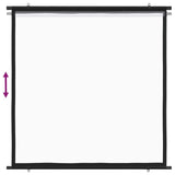NNEVL Projection Screen 127 cm 1:1