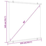 NNEVL Projection Screen 127 cm 1:1