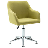 NNEVL Swivel Dining Chair Green Fabric