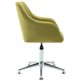 NNEVL Swivel Dining Chair Green Fabric