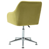 NNEVL Swivel Dining Chair Green Fabric