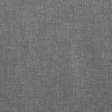 NNEVL Swivel Dining Chairs 2 pcs Light Grey Fabric