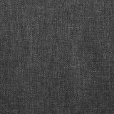 NNEVL Swivel Dining Chairs 2 pcs Dark Grey Fabric