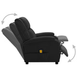 NNEVL Massage Chair Black Faux Leather