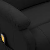 NNEVL Massage Chair Black Faux Leather